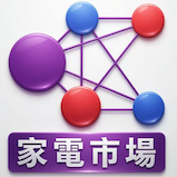 家電市場 logo　ログ