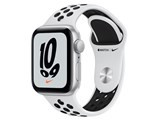 Apple Watch Nike SE GPSモデル 40mm MKQ23J/A [ピュアプラチナム/ブラックNikeスポーツバンド] JAN:4549995257168