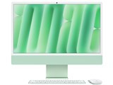 iMac 24インチ Retina 4.5Kディスプレイモデル M4チップ 10コアGPU 512GB SSD 16GBメモリ MWV03J/A [グリーン] JAN:4549995507188