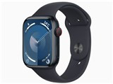 Apple Watch Series 9 GPS+Cellularモデル 45mm MRMC3J/A [ミッドナイトスポーツバンド S/M] JAN:4549995401295