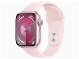 Apple Watch Series 9 GPSモデル 41mm MR933J/A [ピンク/ライトピンクスポーツバンド S/M] JAN:4549995400946