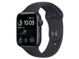 Apple Watch SE 第2世代 GPSモデル 44mm MNK03J/A [ミッドナイトスポーツバンド] JAN:4549995338089