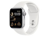 Apple Watch SE 第2世代 GPSモデル 40mm MNJV3J/A [シルバー/ホワイトスポーツバンド] JAN:4549995338003