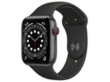 Apple Watch Series 6 GPS+Cellularモデル 44mm MG2E3J/A [ブラックスポーツバンド] JAN:4549995174953