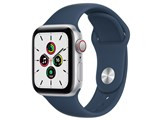 Apple Watch SE GPS+Cellularモデル 40mm MKQV3J/A [アビスブルースポーツバンド] JAN:4549995259636