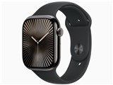Apple Watch Series 10 GPS+Cellularモデル 46mm MWYD3J/A [スレートチタニウムケース・ブラックスポーツバンド S/M] JAN:4549995501513