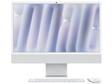 iMac 24インチ Retina 4.5Kディスプレイモデル M4チップ 10コアGPU 512GB SSD 16GBメモリ MWUV3J/A [シルバー] JAN:4549995507140