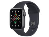 Apple Watch SE GPSモデル 40mm MKQ13J/A [ミッドナイトスポーツバンド] JAN:4549995257120