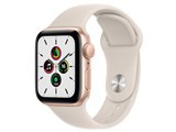 Apple Watch SE GPSモデル 40mm MKQ03J/A [スターライトスポーツバンド] JAN:4549995257083