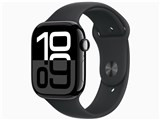 Apple Watch Series 10 GPSモデル 46mm MWWQ3J/A [ジェットブラック・ブラックスポーツバンド M/L] JAN:4549995501148