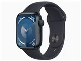 Apple Watch Series 9 GPSモデル 41mm MR8W3J/A [ミッドナイトスポーツバンド S/M] JAN:4549995400892