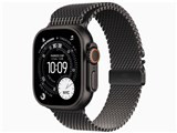 Apple Watch Ultra 3 GPS+Cellularモデル 49mm MF1Q4J/A [ブラック・ブラックチタニウムミラネーゼループ M] JAN: