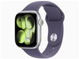 Apple Watch Series 11 GPSモデル 42mm MEU64J/A [シルバー・パープルフォグスポーツバンド S/M] JAN: