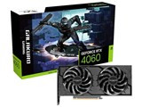 GALAKURO GAMING GG-RTX4060-E8GB/OC/DF3 [PCIExp 8GB] JAN:
