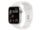 Apple Watch SE 第2世代 GPS+Cellularモデル 44mm MNQ23J/A [シルバー/ホワイトスポーツバンド] JAN:4549995339215