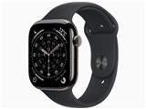 Apple Watch Series 11 GPS+Cellularモデル 46mm MFD24J/A [スレートチタニウムケース・ブラックスポーツバンド M/L] JAN: