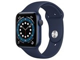 Apple Watch Series 6 GPSモデル 44mm M00J3J/A [ディープネイビースポーツバンド] JAN:4549995176711