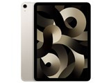 iPad Air 10.9インチ 第5世代 Wi-Fi+Cellular 64GB 2022年春モデル MM6V3J/A SIMフリー [スターライト] JAN:4549995296105
