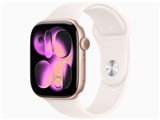 Apple Watch Series 11 GPS+Cellularモデル 46mm MFCG4J/A [ローズゴールド・ライトブラッシュスポーツバンド S/M] JAN: