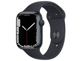 Apple Watch Series 7 GPSモデル 45mm MKN53J/A [ミッドナイトスポーツバンド] JAN:4549995257915