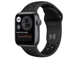 Apple Watch Nike SE GPSモデル 40mm MYYF2J/A [アンスラサイト/ブラックNikeスポーツバンド] JAN:4549995169423