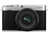 FUJIFILM X-E4 レンズキット [シルバー] JAN:4547410457629