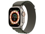 Apple Watch Ultra GPS+Cellularモデル 49mm MQFP3J/A [グリーンアルパインループ L] JAN:4549995365498