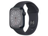 Apple Watch Series 8 GPSモデル 41mm MNP53J/A [ミッドナイトスポーツバンド] JAN:4549995337389
