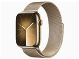 Apple Watch Series 9 GPS+Cellularモデル 45mm MRMU3J/A [ゴールドミラネーゼループ] JAN:4549995401325