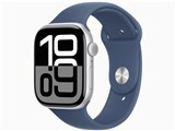 Apple Watch Series 10 GPSモデル 46mm MWWM3J/A [シルバー・デニムスポーツバンド M/L] JAN:4549995501117