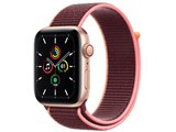 Apple Watch SE GPS+Cellularモデル 44mm MYEY2J/A [プラムスポーツループ] JAN:4549995163650
