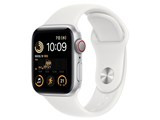 Apple Watch SE 第2世代 GPS+Cellularモデル 40mm MNPP3J/A [シルバー/ホワイトスポーツバンド] JAN:4549995339093