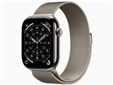 Apple Watch Series 11 GPS+Cellularモデル 46mm MFCY4J/A [ナチュラルチタニウムケース・ナチュラルミラネーゼループ S/M] JAN: