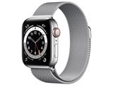 Apple Watch Series 6 GPS+Cellularモデル 40mm M06U3J/A [シルバーミラネーゼループ] JAN:4549995170115