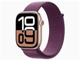 Apple Watch Series 10 GPSモデル 46mm MWWV3J/A [ローズゴールド・プラムスポーツループ] JAN:4549995501186