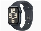 Apple Watch SE 第2世代 GPSモデル 44mm MXEJ3J/A [ミッドナイトスポーツバンド S/M] JAN:4549995514919