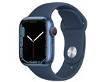 Apple Watch Series 7 GPS+Cellularモデル 41mm MKHU3J/A [アビスブルースポーツバンド] JAN:4549995254877