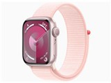Apple Watch Series 9 GPSモデル 41mm MR953J/A [ピンク/ライトピンクスポーツループ] JAN:4549995401042