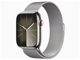 Apple Watch Series 9 GPS+Cellularモデル 45mm MRMQ3J/A [シルバーミラネーゼループ] JAN:4549995401745