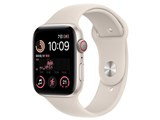 Apple Watch SE 第2世代 GPS+Cellularモデル 44mm MNPT3J/A [スターライトスポーツバンド] JAN: