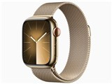 Apple Watch Series 9 GPS+Cellularモデル 41mm MRJ73J/A [ゴールドミラネーゼループ] JAN:4549995401646