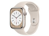 Apple Watch Series 8 GPSモデル 45mm MNP23J/A [スターライトスポーツバンド] JAN:4549995337303