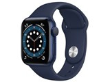 Apple Watch Series 6 GPSモデル 40mm MG143J/A [ディープネイビースポーツバンド] JAN:4549995173871