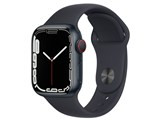 Apple Watch Series 7 GPS+Cellularモデル 41mm MKHQ3J/A [ミッドナイトスポーツバンド] JAN:4549995254754