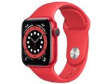 Apple Watch Series 6 GPSモデル 40mm M00A3J/A [(PRODUCT)REDスポーツバンド] JAN:4549995176551