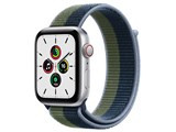 Apple Watch SE GPS+Cellularモデル 44mm MKT03J/A [アビスブルー/モスグリーンスポーツループ] JAN:4549995260441
