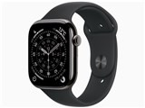 Apple Watch Series 11 GPS+Cellularモデル 46mm MFD14J/A [スレートチタニウムケース・ブラックスポーツバンド S/M] JAN: