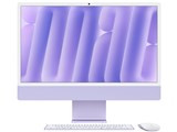 iMac 24インチ Retina 4.5Kディスプレイモデル M4チップ 10コアGPU 256GB SSD 16GBメモリ [パープル] JAN:4549995572186
